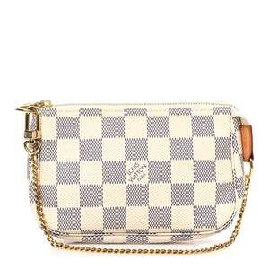 Louis Vuitton Damier Azur Mini Pochette #247995L69B